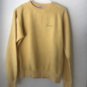 Brandy Melville Honey Sweatshirt